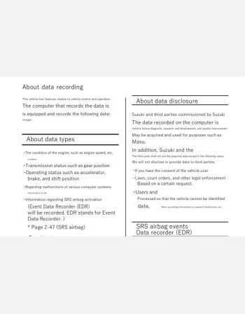 suzuki hustler 2019 2020 2021 & 2022 owners manual in english